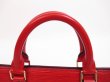 Photo7: LOUIS VUITTON Epi Leather Red Hand Bag Purse Sac Triangle #4651