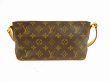 Photo2: LOUIS VUITTON Monogram Leather Brown Cross-body Bag Purse Trotteur #4657