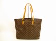 Photo2: LOUIS VUITTON Monogram Leather Brown Tote&Shoppers Bag Cabas Alto #4666