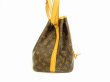 Photo3: LOUIS VUITTON Monogram Leather Brown Shoulder Bag Purse Petite Noe #4676