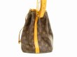 Photo4: LOUIS VUITTON Monogram Leather Brown Shoulder Bag Purse Petite Noe #4681