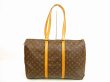 Photo2: LOUIS VUITTON Monogram Leather Brown Tote&Shopers Bag Flanerie 50 #4684