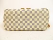 Photo5: LOUIS VUITTON Azur Leather White Tote&Shoppers Bag Neverfull MM #4694