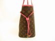 Photo4: LOUIS VUITTON Limited Edition Ikat Rose Tote Bag Neverfull MM #4696