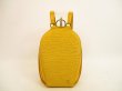 Photo1: LOUIS VUITTON Epi Leather Yellow Backpack Bag Purse Mabillon #4711