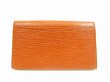 Photo2: LOUIS VUITTON Epi Leather Brown Clutch Bag Purse Art Deco #4717