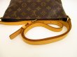 Photo7: LOUIS VUITTON Monogram Leather Brown Cross-body Bag Purse Trotteur #4718