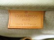 Photo10: LOUIS VUITTON Monogram Leather Brown Hand Bag Boring Vanity Deauville #4728