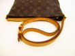 Photo7: LOUIS VUITTON Monogram Leather Brown Cross-body Bag Purse Trotteur #4736