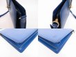 Photo6: LOUIS VUITTON Epi Leather Blue Messenger&Cross-body Bag Capucines #4741