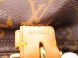 Photo12: LOUIS VUITTON Monogram Leather Brown Backpack Bag Montsouris GM #4745