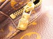 Photo9: LOUIS VUITTON Monogram Leather Brown Backpack Bag Montsouris GM #4745