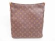 Photo2: LOUIS VUITTON Monogram Leather Brown Shoulder Bag Purse Looping GM #4752