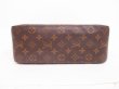 Photo5: LOUIS VUITTON Monogram Leather Brown Shoulder Bag Purse Looping GM #4752