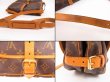 Photo7: LOUIS VUITTON Monogram Leather Brown Cross-body Bag Saumur MM 30 #4760