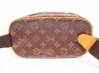 Photo2: LOUIS VUITTON Monogram Leather Brown Fanny&Waist Packs Gange #4769