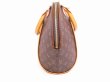 Photo3: LOUIS VUITTON Monogram Leather Brown Hand Bag Purse Ellipse MM #4772