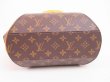 Photo5: LOUIS VUITTON Monogram Leather Brown Hand Bag Purse Ellipse MM #4772