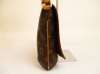 Photo4: LOUIS VUITTON Monogram Leather Brown Shoulder Bag Musette Tango Short #4784