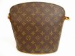 Photo2: LOUIS VUITTON Monogram Leather Brown Messenger&Cross-body Bag Drouot #4787