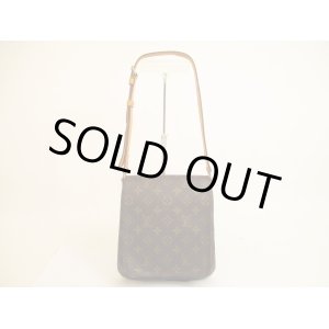 Photo: LOUIS VUITTON Monogram Leatger Brown Shoulder Bag Musette Salsa Short #4794