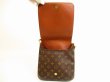 Photo8: LOUIS VUITTON Monogram Leatger Brown Shoulder Bag Musette Salsa Short #4794