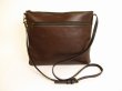 Photo1: LOUIS VUITTON Utah Leather Brown Messenger&Cross-body Bag Sac Plat #4795