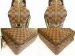 Photo6: LOUIS VUITTON Damier Leather Brown Business Case Hand Bag Purse Icare #4799