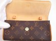 Photo8: LOUIS VUITTON Monogram Leather Brown Waist Packs Pochette Twin PM #4801