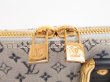 Photo9: LOUIS VUITTON Monogram Mini Canvas Brown Hand Bag Alma Long #4802