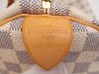 Photo10: LOUIS VUITTON Damier Azur Leather White Hand Bag Purse Speedy30 #4808