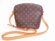 Photo1: LOUIS VUITTON Monogram Leather Brown Messenger&Cross-body Bag Drouot #4811