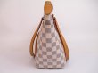 Photo4: LOUIS VUITTON Azur Leather White Tote&Shoppers Bag Totally PM #4814