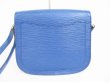 Photo2: LOUIS VUITTON Epi Leather Blue Cross-body Bag Saint Cloud GM #4817