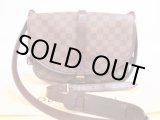 Photo: LOUIS VUITTON Damier Leather Crossbody Bag Saumur MM 30 special order #4818