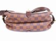 Photo5: LOUIS VUITTON Damier Leather Crossbody Bag Saumur MM 30 special order #4818