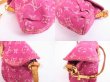 Photo6: LOUIS VUITTON Monogram Denim Pink Shoulder Bag Pouch Mini Pleaty #4825