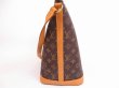 Photo4: LOUIS VUITTON Monogram Leather Brown Shoulder Bag Purse Amfar Three #4840