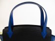 Photo11: LOUIS VUITTON Epi Leather Black & Blue Hand Bag Purse Varenne #4865