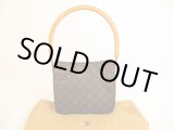 Photo: LOUIS VUITTON Monogram Leather Brown Shoulder Bag Looping MM #4866