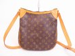 Photo2: LOUIS VUITTON Monogram Leather Brown Messenger&Crossbody Bag Odeon PM #4883