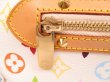 Photo11: LOUIS VUITTON Multi-color Leather White Hand Bag Alma #4887