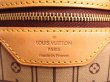 Photo10: LOUIS VUITTON Monogram Leather Brown Tote&Shoppers Bag Neverfull MM #4890