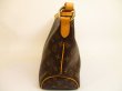 Photo4: LOUIS VUITTON Monogram Leather Brown Shoulder Bag Hobo Delightful PM #4895