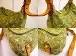 Photo6: LOUIS VUITTON Monogram Denim Khaki Shoulder Bag Baggy GM #4900