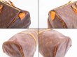 Photo6: LOUIS VUITTON Monogram Leather Brown Duffle&Gym Bag Keepall 50 #4907