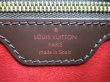 Photo10: LOUIS VUITTON Damier Leather Brown Tote Bag Purse Hampstead PM #4910