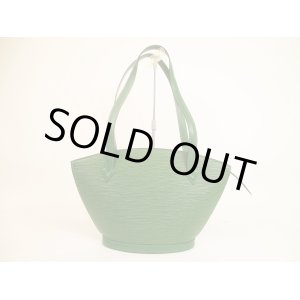 Photo: LOUIS VUITTON Epi Leather Green Totes&Shoppers Bag Saint Jacques PM #4913