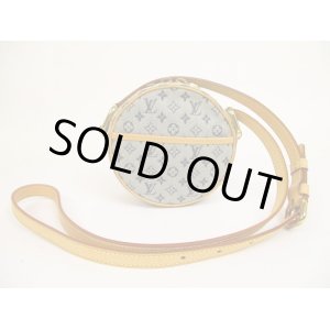 Photo: LOUIS VUITTON Monogram Mini Canvas Blue Cross-body Bag Jeanne PM #4919