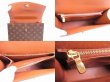 Photo8: LOUIS VUITTON Monogram Leather Brown Hand Bag Purse Malesherbes #4937